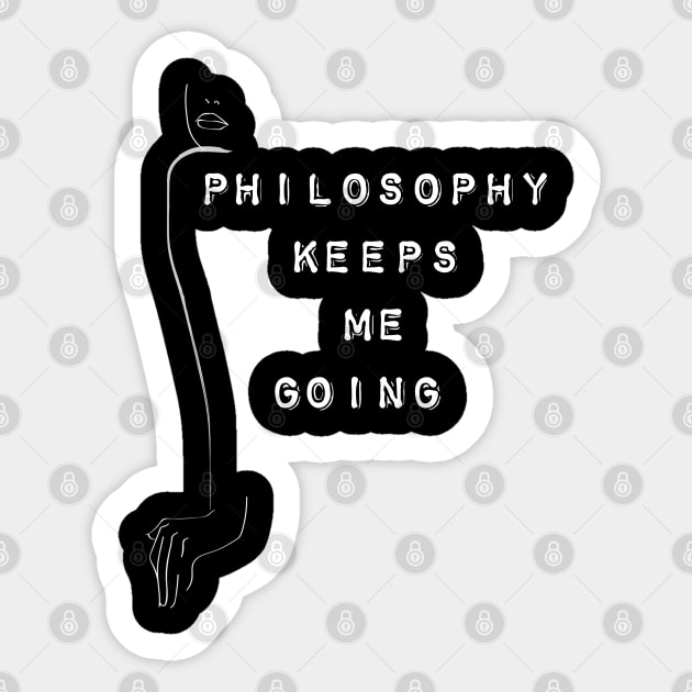 Philosophy lover Sticker by Cleopsys